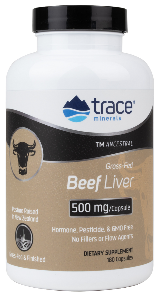 Beef Liver 500 mg 180 Capsules