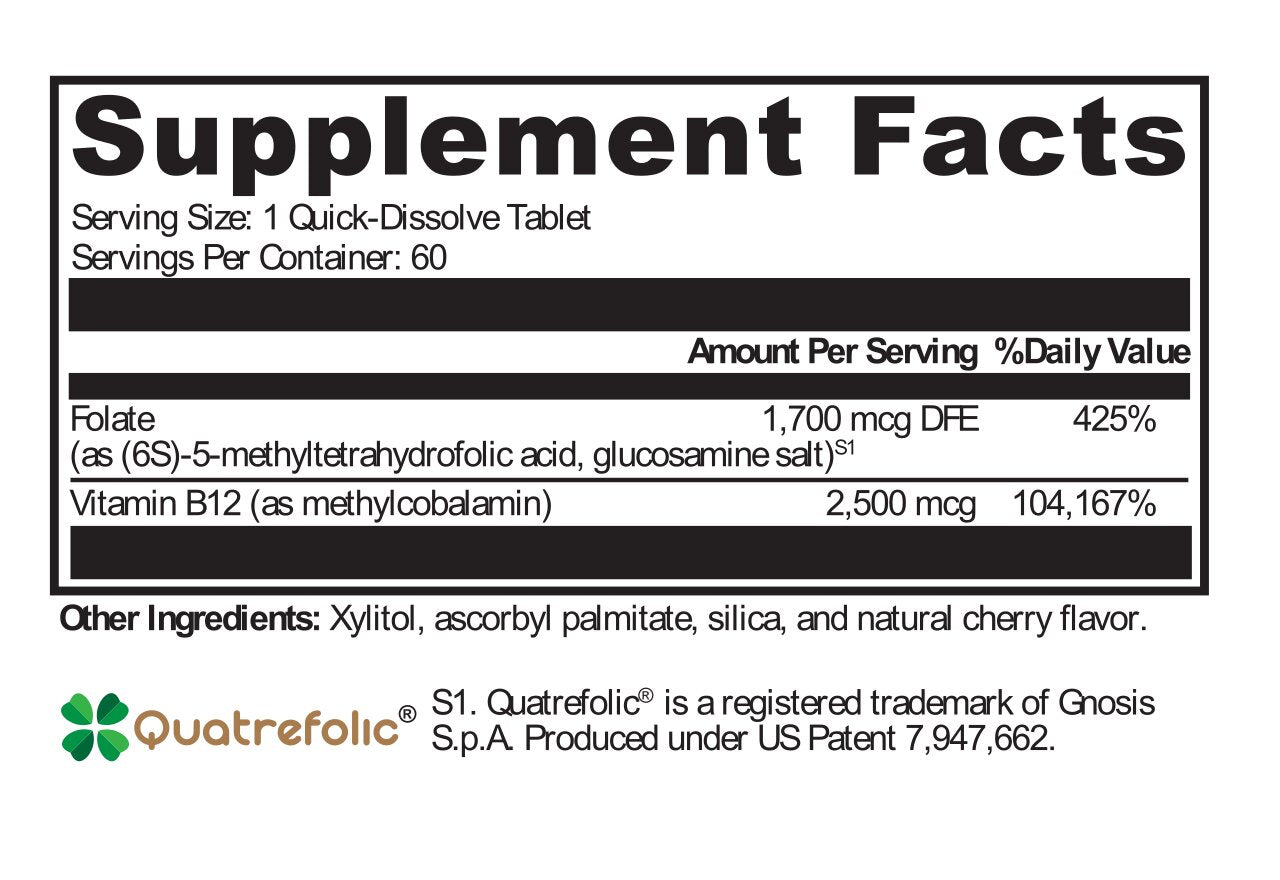 Methyl B12 + Folate
