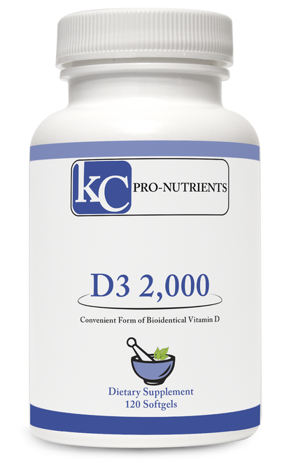 KC Pro-Nutrients, D3 2,000