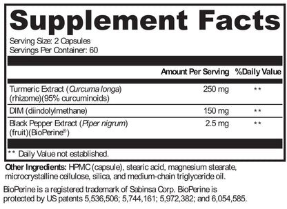 KC Pro-Nutrients, DIM + Curcumin