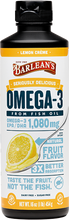 Load image into Gallery viewer, Barlean’s, Seriously Delicious Omega-3 Fish Oil Lemon Creme 16 oz
