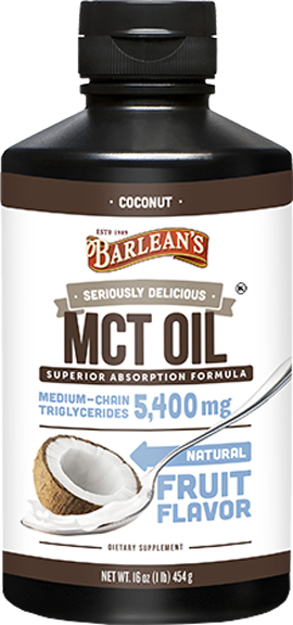 Barlean’s, Seriously Delicious MCT Oil Coconut 16 oz