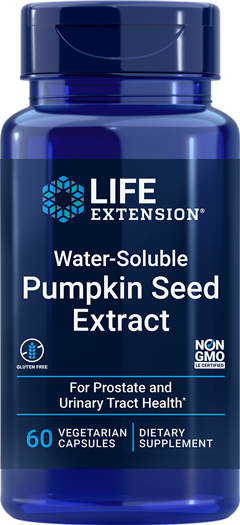Water-Soluble Pumpkin Seed Extract 60 Capsules