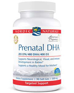 Nordic Naturals, Prenatal DHA 90 Softgels