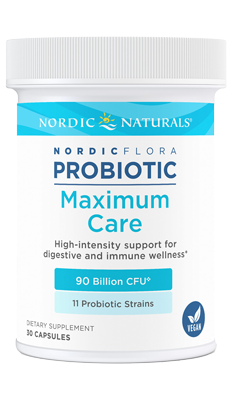 Nordic Naturals, Nordic Flora Probiotic Maximum Care 30 Capsules