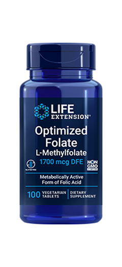 Optimized Folate L-Methylfolate 100 Tablets