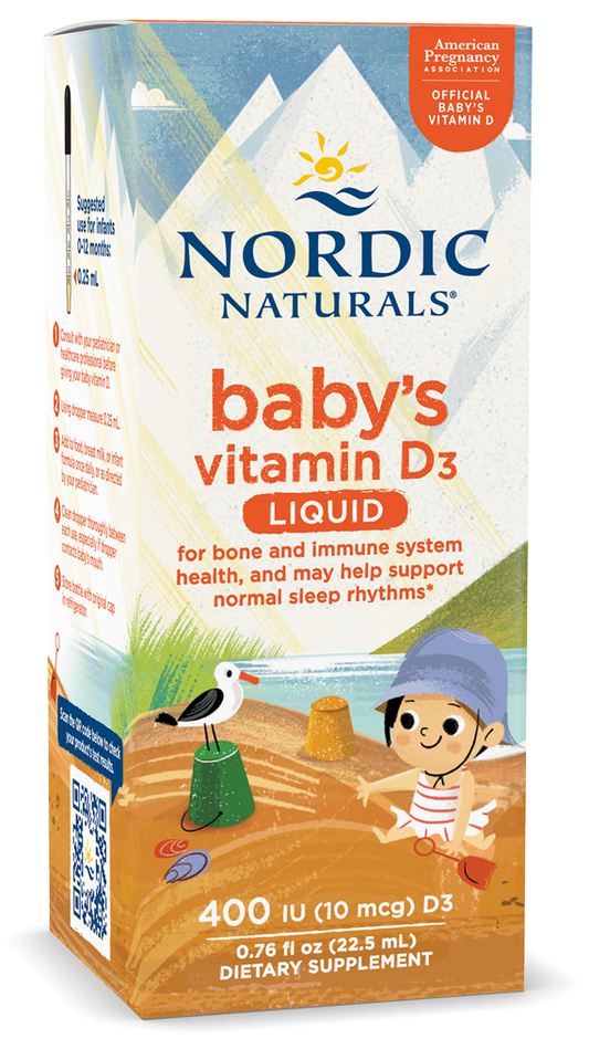 Baby's Vitamin D3 Liquid 0.76 fl oz