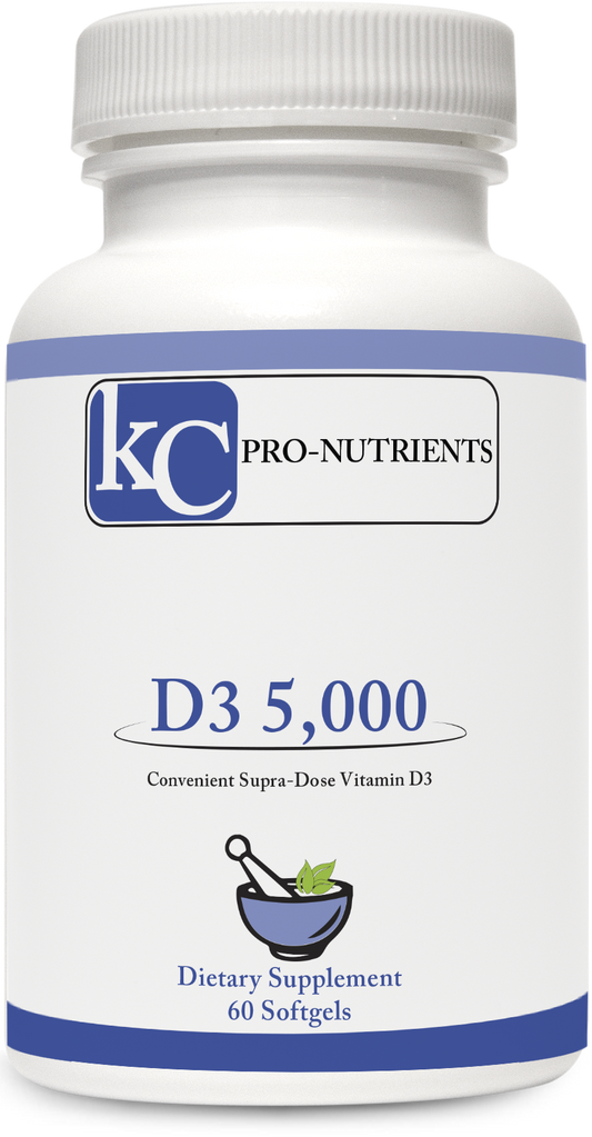 KC Pro-Nutrients, D3 5,000 - 60 Softgels
