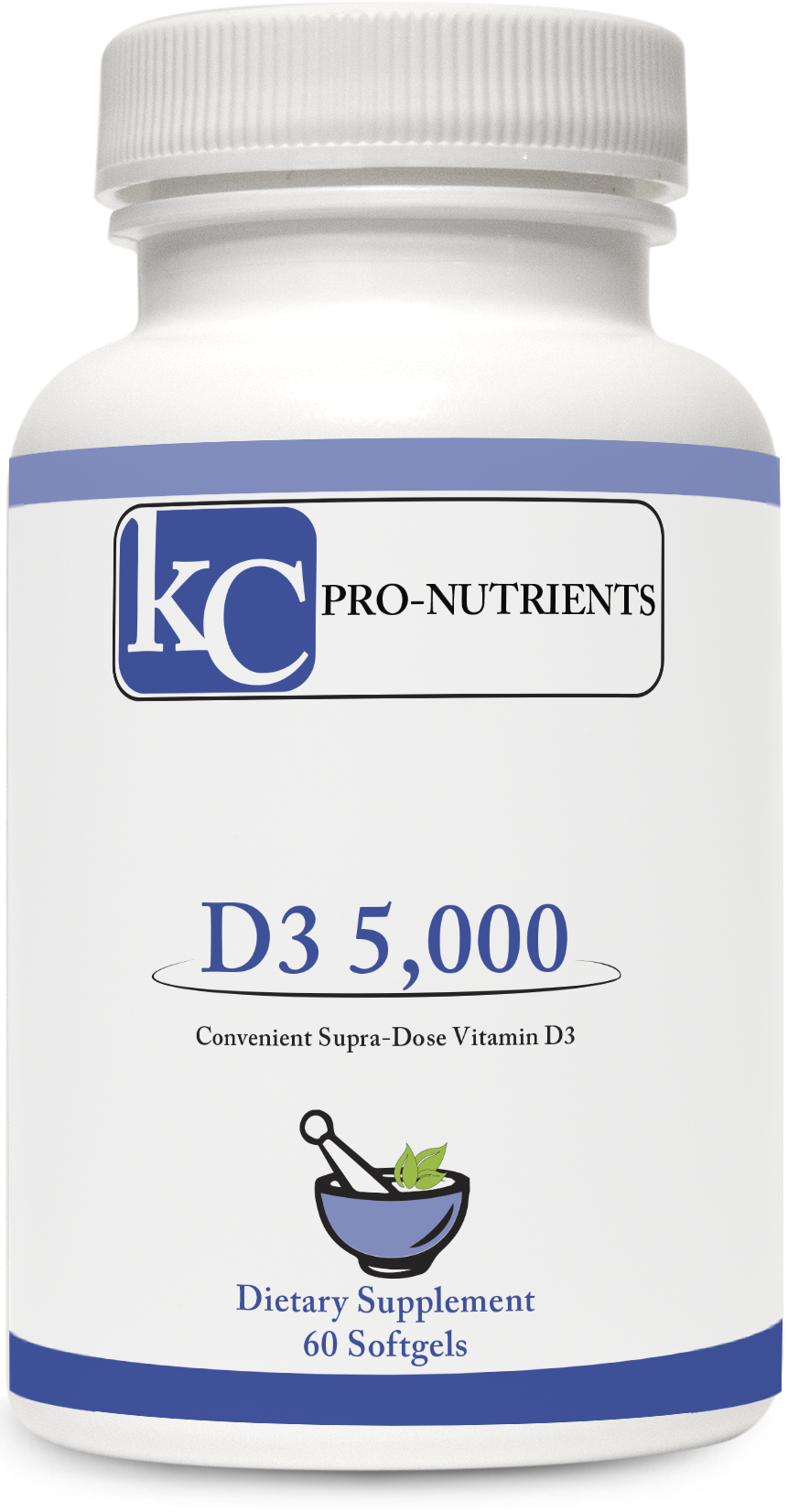 KC Pro-Nutrients, D3 5,000 - 60 Softgels