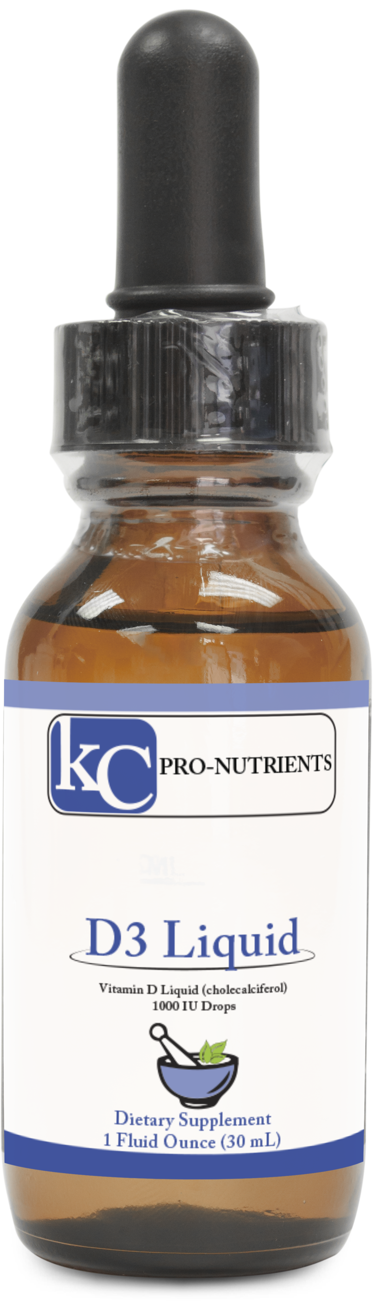 KC Pro-Nutrients, D3 Liquid (1 oz.)