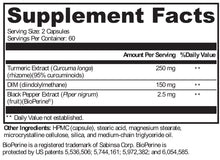 Load image into Gallery viewer, KC Pro-Nutrients, DIM + Curcumin
