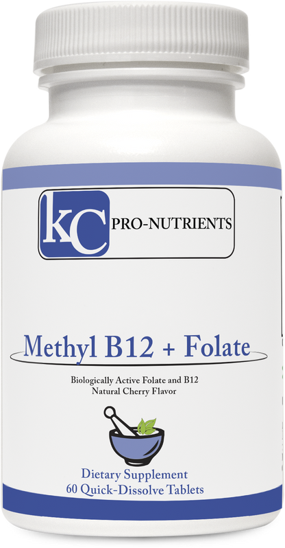 KC Pro-Nutrients, Methyl B12 + Folate