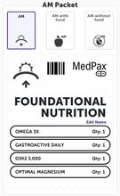 Load image into Gallery viewer, KC Pro-Nutrients, Foundational Nutrition Packs
