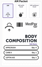 Load image into Gallery viewer, KC Pro-Nutrients, Body Composition Packs
