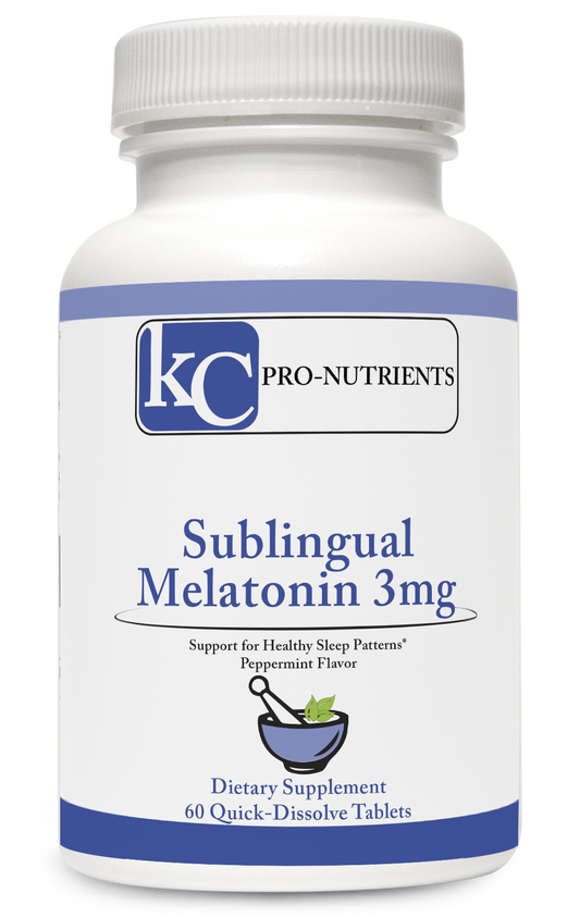 KC Pro-Nutrients, Sublingual Melatonin 3mg